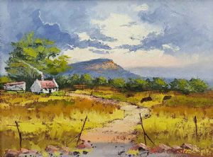 "A Peaceful Farm Scene"