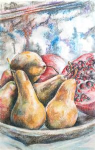"Pear and Pomegranate"
