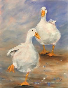 "Noisy Geese RESERVED"