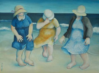 "Walking at the Seaside "