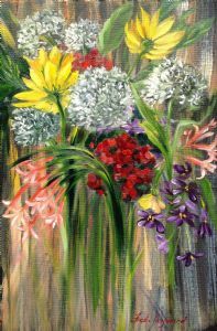 "Carol's Mixed Flowers"