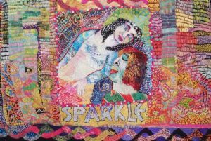 "Sparkle (Embroidered Art) "
