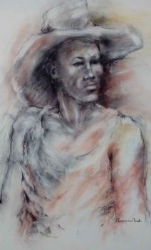 "Young Man with a Hat"