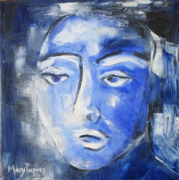 "Anonymous Face 14 - Despair"