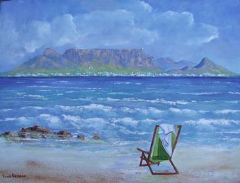 "Table Mountain deserted Beach Lockdown"