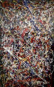 "Chaos in Harmony on Black"