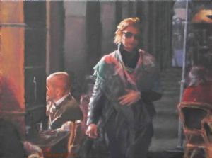"Girl With Green Shawl"