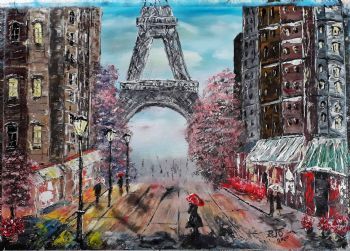 "Relaxing in Paris..."