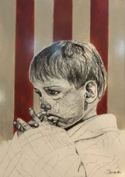 "The Little Pinstripped Clown - Liam"