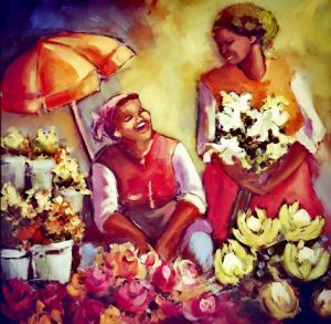 "Flower Sellers in Cape Town"
