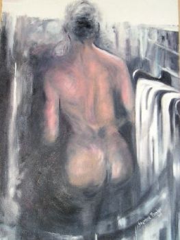 "Morning Shower (Framed)"