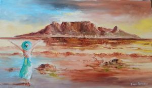 "Table Mountain Sunset Joy"