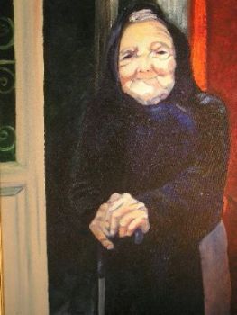 "Old Lady (Framed)"