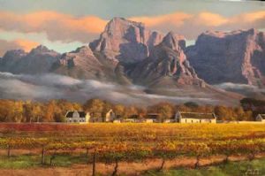 "Autumn Comes to Boschendal, Franschhoek "