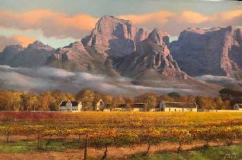 "Autumn Comes to Boschendal, Franschhoek "