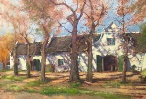 "Wine Cellar at Blaawklippen Stellenbosch"