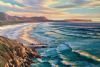 "Evening Glow Onn Long Beach"