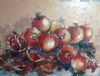 "Pomegranates in Palette Knife"