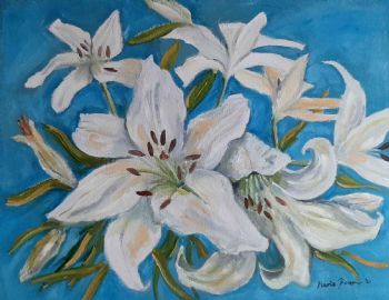 "Large St Joseph Lilies"