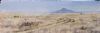 "Karoo Farm with wagon. "