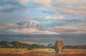 "Amboseli Afternoon "