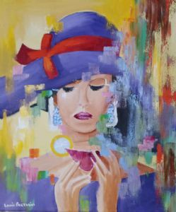 "Lady in Violet Blue"