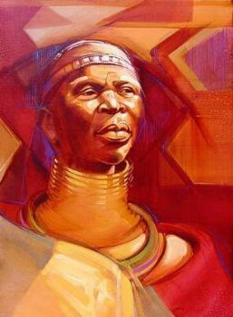 "Ndebele Portrait"