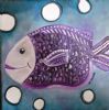 "Violet Fish No 2"