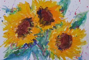 "Sunflowers Bouquet"