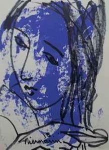"Lady in Blue"