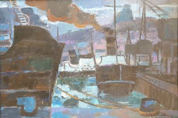 "Cape Town Harbour Scene"