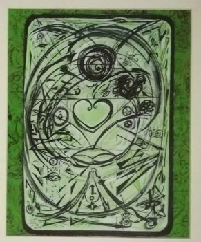 "Green Chakra of My Heart in the Green Matrix of "