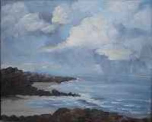 "Storm Approaching from the Sea"