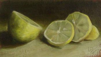 "Lemon Triptych ii"