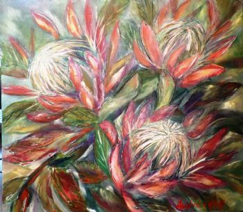 "Protea Trio"
