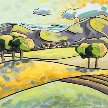 "Sunkissed Landscape"