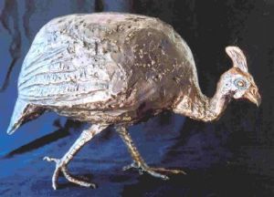 "Helmeted Guineafowl"