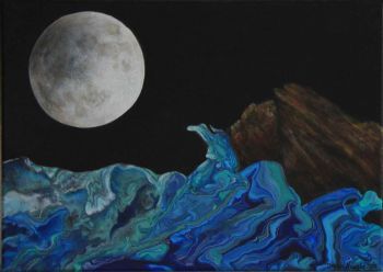 "Wave in the Moonlight"