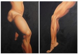 "Leg & Thigh Diptych"