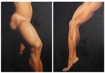 "Leg & Thigh Diptych"