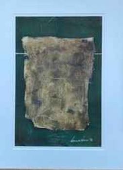 "30 Green Oil On Paper"