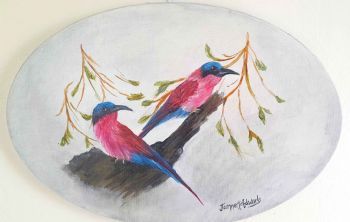 "Carmine Bee Eaters"