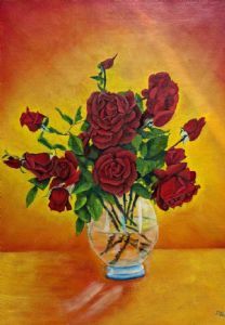"Crimson Bouquet"