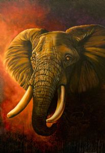 "African Elephant - Silent Dominion"