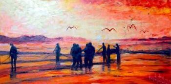 "Paternoster -Netfishers at Sunrise"