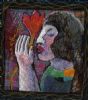 "Z - a Woman with a Flower"