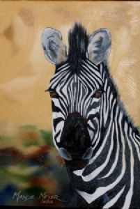"Zebra Portrait 2"
