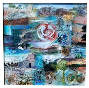 "Smashedglass Photo Rose - 3012"