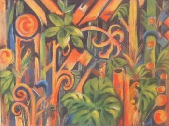 "Ferns in the Forest"