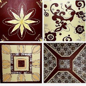 "Oxblood decor set"